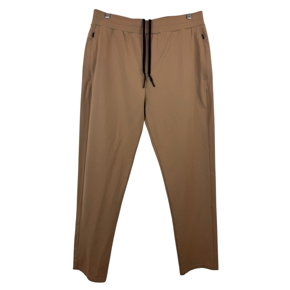 Public Rec Gamechanger Same Daymaker Khaki Stretch Performance Pants Size‎ 36x32